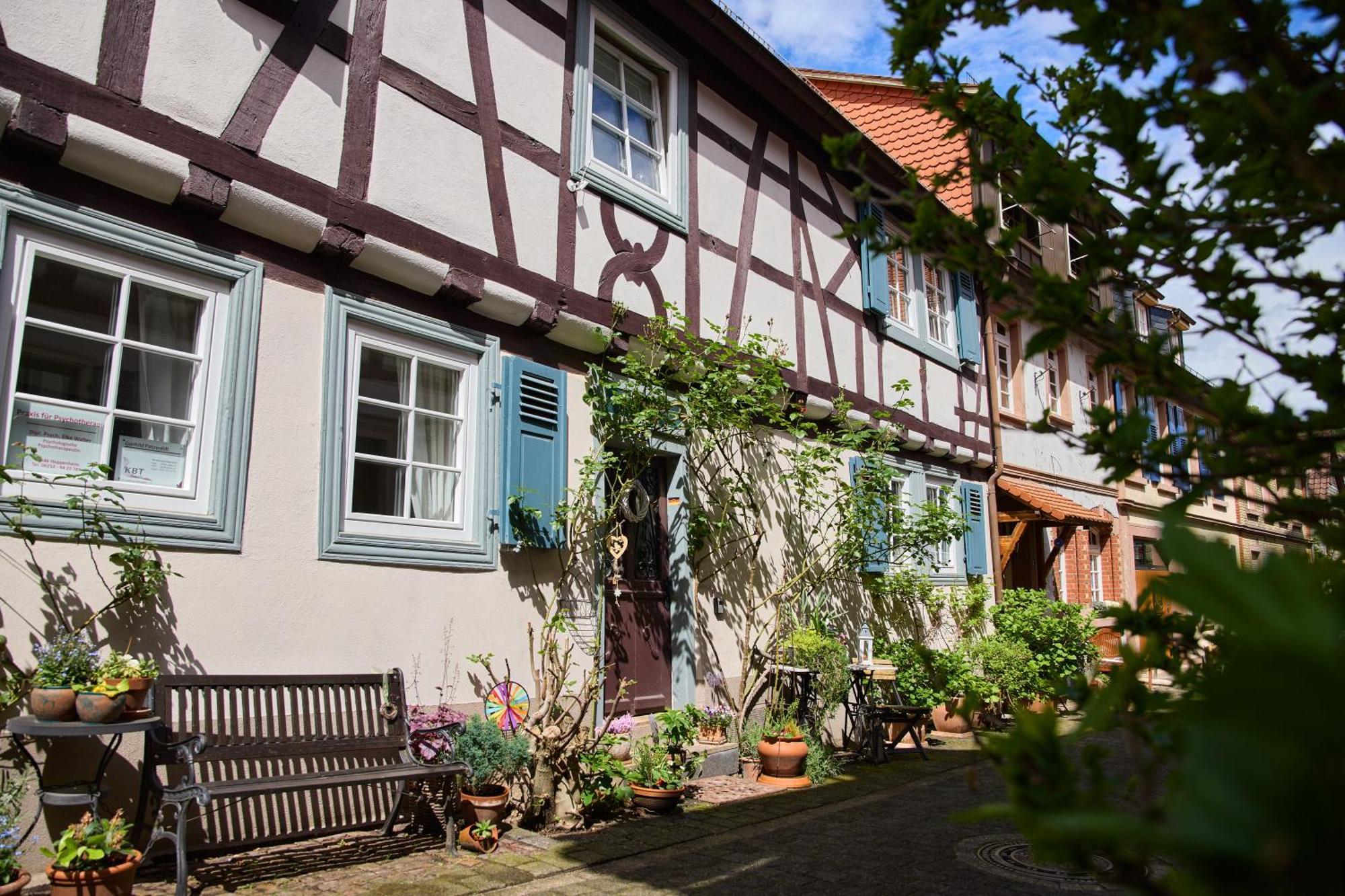 Hygge-Flats - Zentral Fuer 2-4 Personen, Wlan Apartment Heppenheim  Ngoại thất bức ảnh